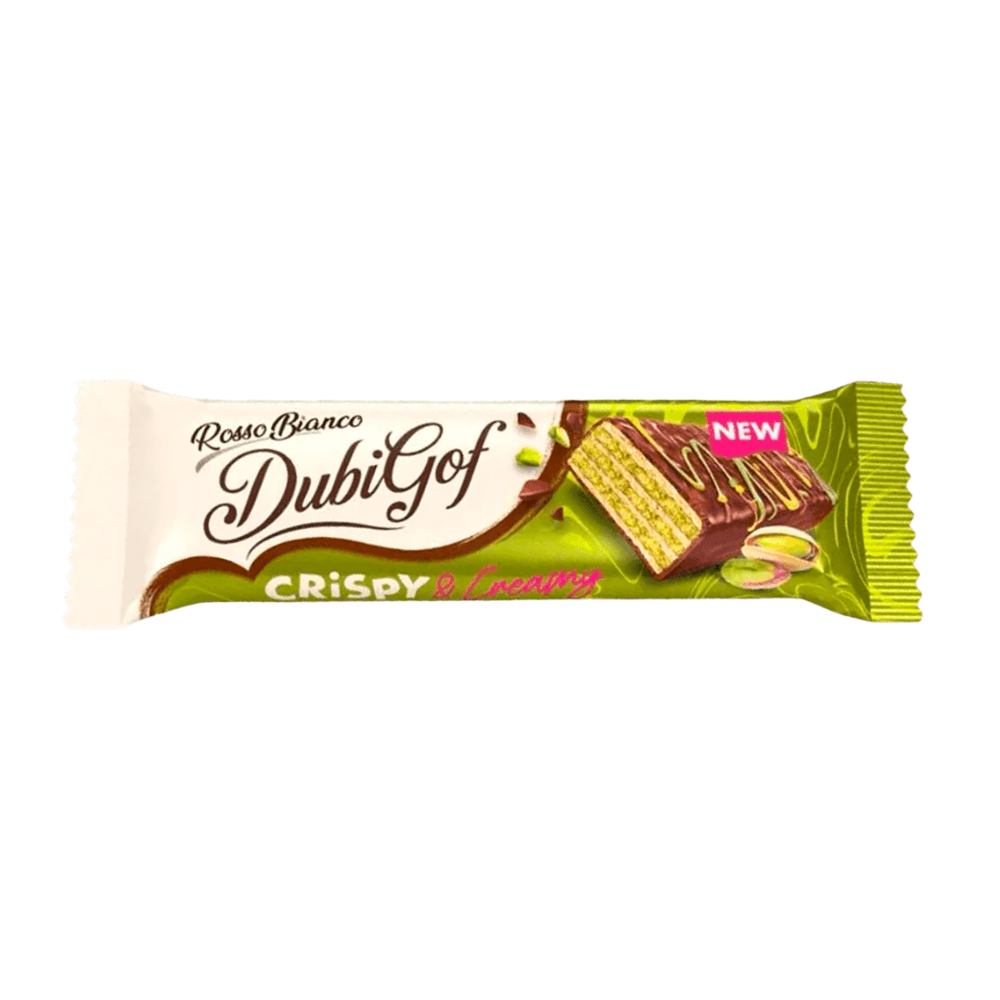 Wafer de Pistache DubiGof (Rosso Bianco)