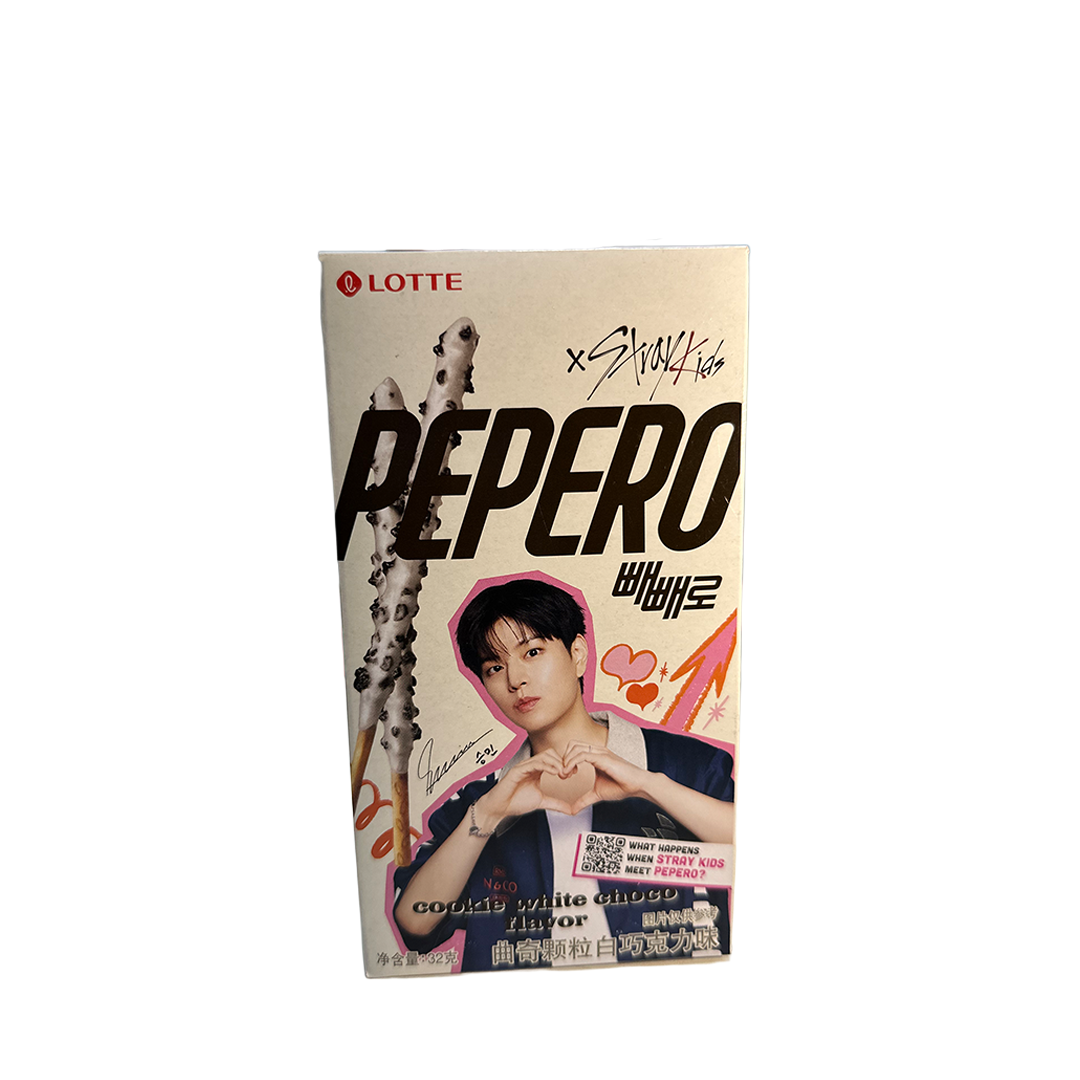 Pepero Lotte x Stray Kids Cookie White Choco Flavor